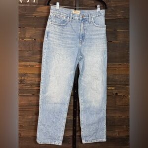 Madewell The Perfect Vintage Straight Jean.